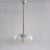 Metal Mid-Century Italian Opaline Pendant Light Medusa by Giusto Toso for Leucos, 1970s For Sale - Image 7 of 14