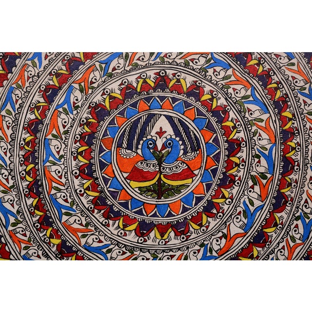 ORIGINS AND LIVING TRADITION Madhubani painting, also known as Mithila painting, is a distinctive folk-art tradition...