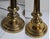 Brass Vintage Mid-Century Modern Heavy Brass Beehive Candlestick Boudoir Table Lamps 31" Tall - a Pair For Sale - Image 8 of 10