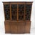 Brown Charak Mahogany Inlaid Individual Bubble Glass Butlers Desk Breakfront Cupboard For Sale - Image 8 of 12