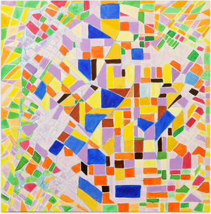 Giorgio Lo Fermo, Puzzle Abstract, 2019, Oil on Canvas