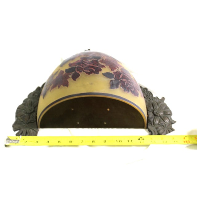 1990s Mid-Century Modern Deco Sconce For Sale - Image 9 of 9