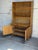 Vintage Danish Oak Secretary Cabinet in Style of Henning Kjærnulf Scandinavian Bookcase Hutch For Sale - Image 9 of 9