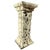 This handmade plaster pedestal brings instant gallery energy to any room. At 22" high with a 9" x 9" top and base, it’s...