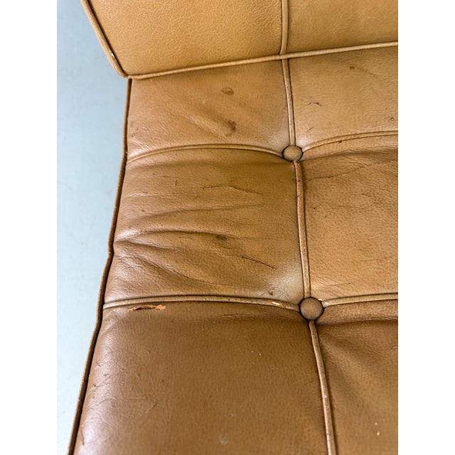 Chrome Pair of Early Barcelona Chairs by Ludwig Mies Van Der Rohe for Knoll, Circa 1959 For Sale - Image 8 of 13