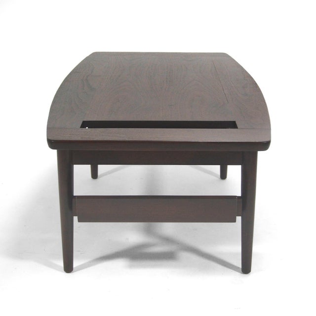 Jens Risom T 390 Coffee Table with Magazine Holder For Sale - Image 10 of 11