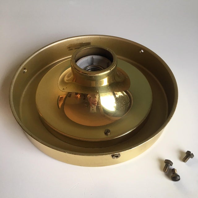 Gold Wall Lamp Model 3061 from Glashütte Limburg, Germany, 1960s For Sale - Image 8 of 15