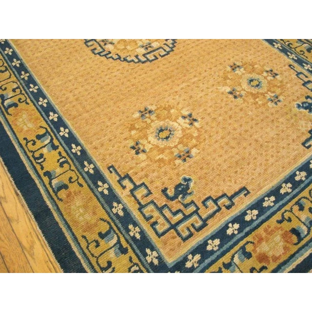 Antique Chinese Ningxia Rug For Sale In New York - Image 6 of 6