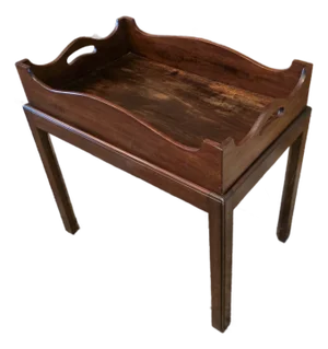 Georgian Style Mahogany Tray Table