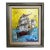 Pirate Ship of Destiny by Serg Graff Acrylic Painting Framed Nautical Art, Coa For Sale