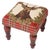 This striking and versatile medium sized stool is a welcome addition to any home decor. Featuring hand polished solid...