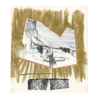 1996 Charles Dudley Olive Abstract Pastel For Sale