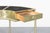 Brass Vintage Brass “Demi Lune” Desk by Mastercraft For Sale - Image 8 of 14