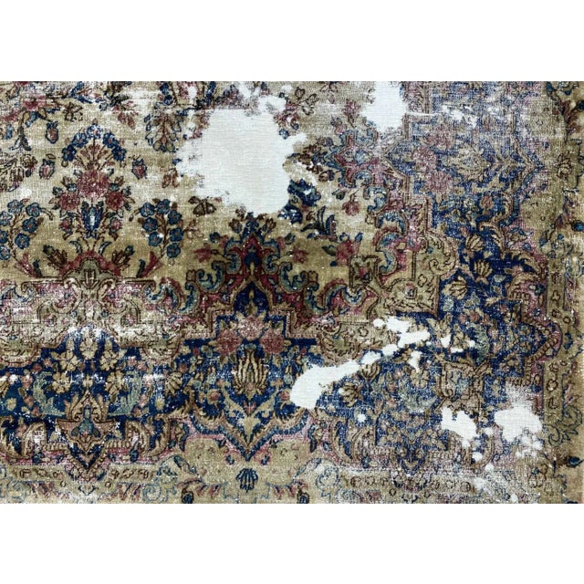 Vintage Middle Eastern Hand-Knotted Rug For Sale - Image 5 of 9