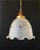 Metal Vintage Italian Glass Pendant, 1960s For Sale - Image 7 of 10
