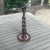 Late 19th Century English 19th Century Oak Barley Twist Candlestick For Sale - Image 5 of 10
