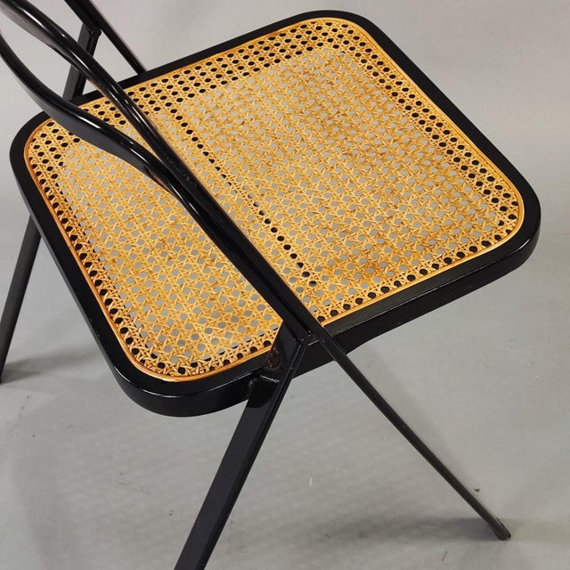 Folding Chairs by G. Cattelan for CiDue, 1970s, Set of 8 For Sale - Image 12 of 15