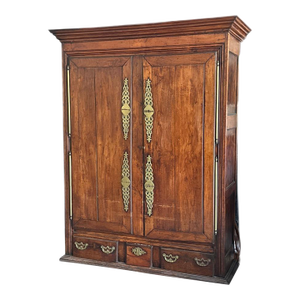 Antique 18th Century French Louis XV Provincial Armoire