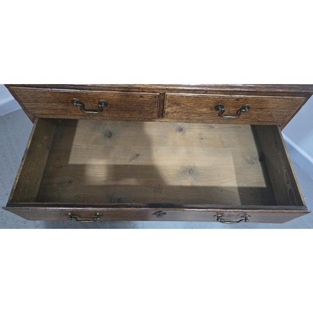 Georgian Oak Chest of Drawers For Sale - Image 10 of 14