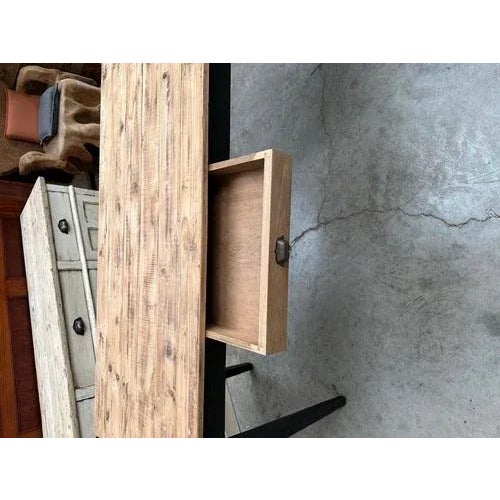 Wood Vintage Estaminet Table, 1940s For Sale - Image 7 of 10