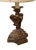 Antique Italian Wood Fragment Lamps - a Pair For Sale - Image 4 of 5