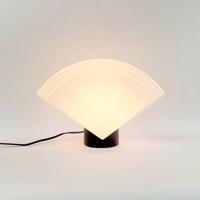 Large Murano Glass Table Lamp from Av Mazzega, Italy, 1970s For Sale - Image 6 of 9