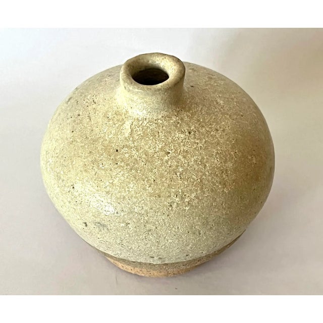 Chinoiserie Antique Chinese White Glaze Miniature Vase. Song Dynasty (960-1279) Chinoiserie For Sale - Image 3 of 7