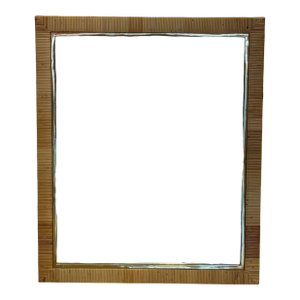 Serena and Lily Balboa Rattan Wall Mirror