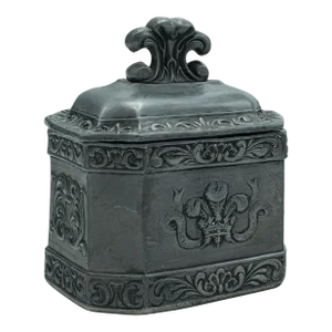1810s Regency Antique Commemorative Tobacco Keeper, English, Lead, Decor, Snuff Box