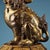 Solid Bronze Gilded Pi Yao Sculpture, Seated Fortune Beast on Bagua Octagonal Base, Chinoiserie Wealth Guardian Statue For Sale - Image 10 of 10