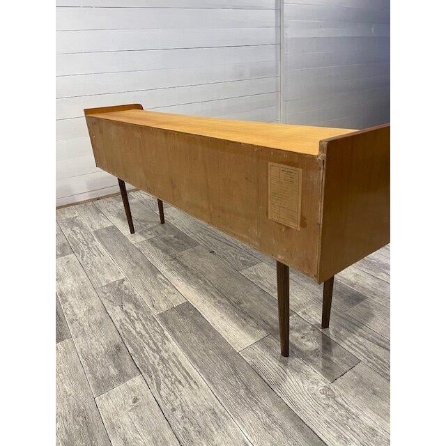 Glass Vintage Sideboard by Novy Domov, 1965 For Sale - Image 7 of 8