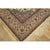 1950s Small Classic Beige Field Medallion Vintage Isfahan Wool Silk Carpet Rug For Sale - Image 10 of 12