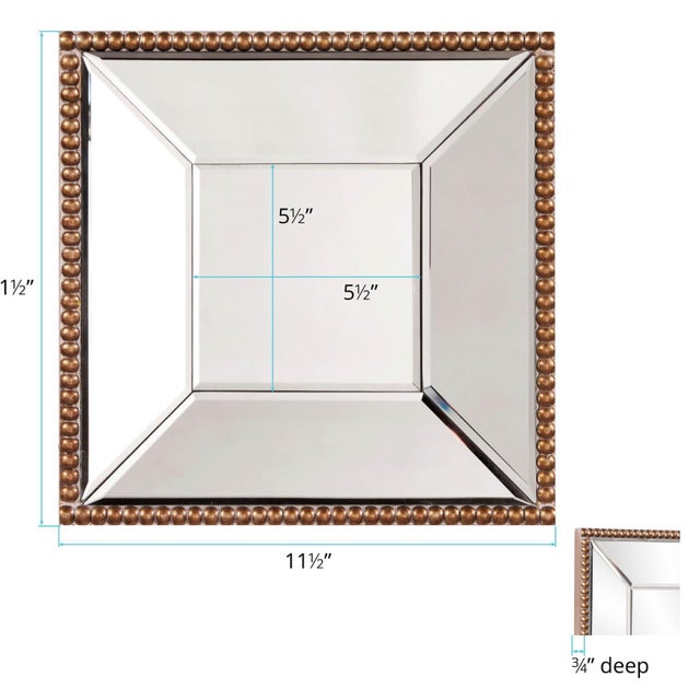 Silver Lydia Mirror For Sale - Image 8 of 9