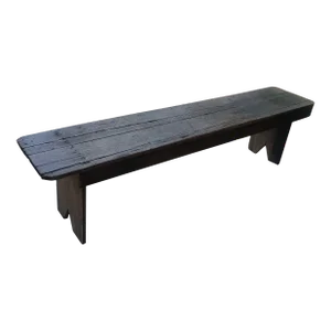 1930s Long Rustic Country Bench