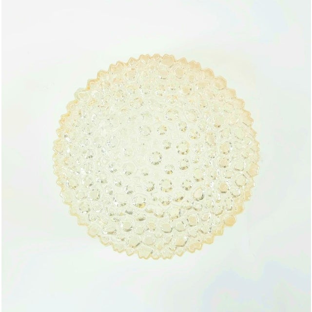 Mid-Century Modern Amber Bubble Glass Wall Light by Helena Tynell for Limburg, Germany, 1970s For Sale - Image 9 of 12