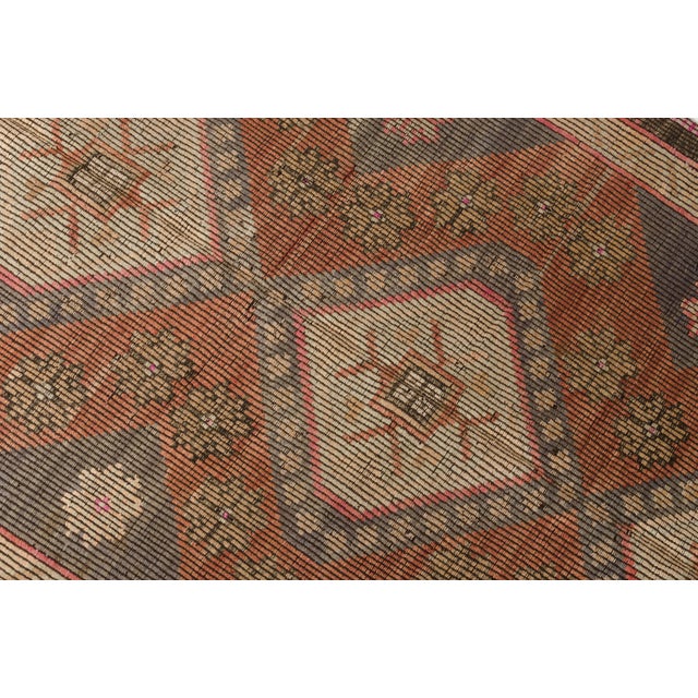 Bohemian Oversize Vintage Kilim Rug For Sale - Image 6 of 10