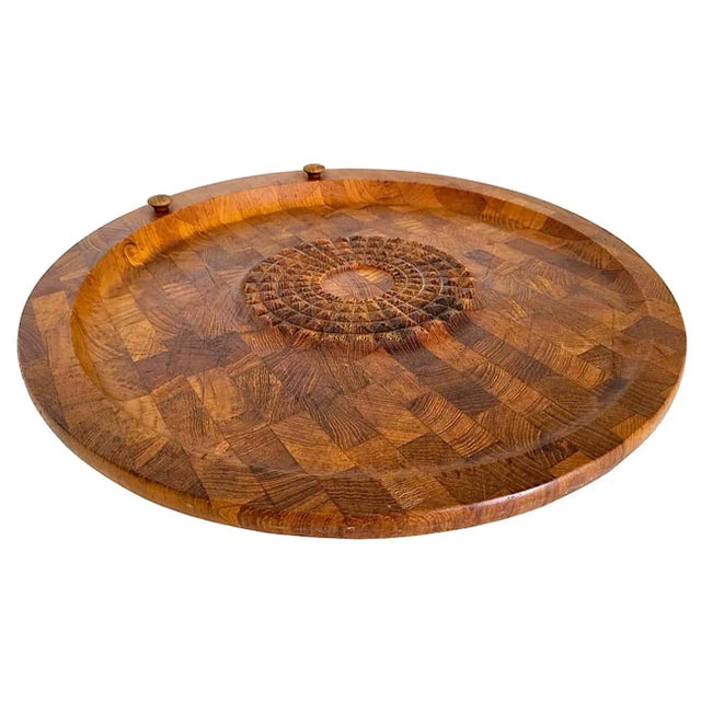 Digsmed 1960s Danish Teak Wall Hanging Carving Board, Designed by Jens H. Quistgaard for Digsmed For Sale - Image 4 of 12