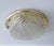 Mid-Century Modern Murano Glass Flush Light from Hillebrand, 1970s For Sale - Image 3 of 18