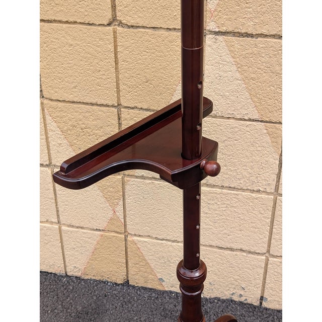 Wood Vintage Wooden Easel / Cherry Finish Adjustable Tripod Painting Easel/Wood Art Easel For Sale - Image 7 of 9
