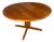 Vintage Round Teak Dining Table from Skovby Møbelfabrik, 1960s For Sale