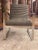 Modern Leather Lounge Chair W/Channel Stitching For Sale - Image 11 of 13