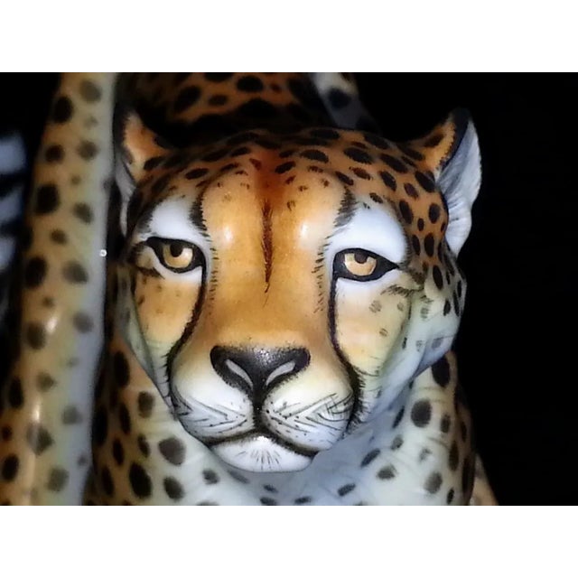 Herend Natural Cheetah Figurine For Sale - Image 12 of 12