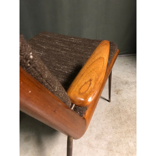 Boomerang Chair by Peter Hvidt and Orla Molgaard Nielsen for France and Son, 1950s For Sale - Image 4 of 13