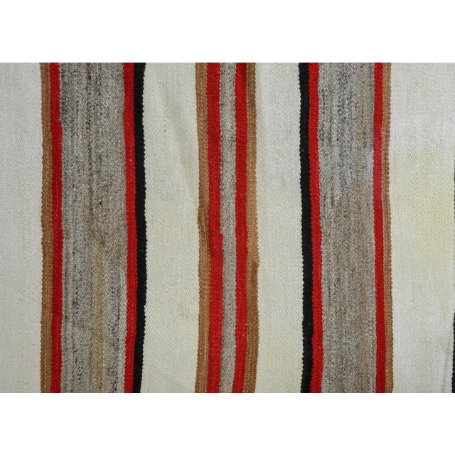1940s Early 20th Century Navajo Style Rug For Sale - Image 5 of 13