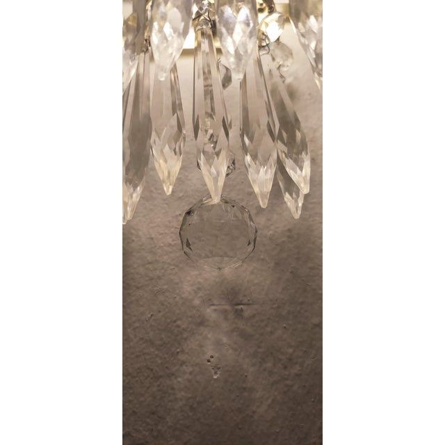 Classic Crystal Wall Lights, France, 1950s, Set of 2 For Sale - Image 10 of 18