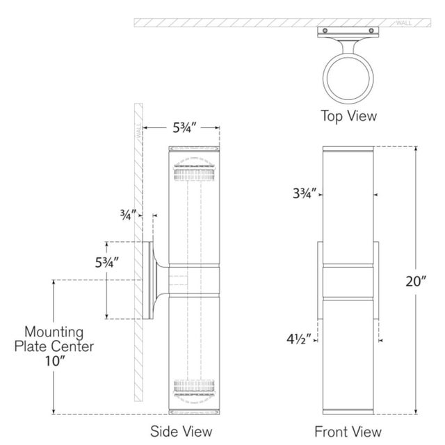 Metal Chapman & Myers for Visual Comfort Signature Provo 20" Canister Light in Antique-Burnished Brass For Sale - Image 7 of 9