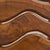 Metal French Brutalist Olive Wood Coffee Table, 1960s For Sale - Image 7 of 11