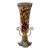 Neoclassical Gilt Vase With Tassel Base For Sale