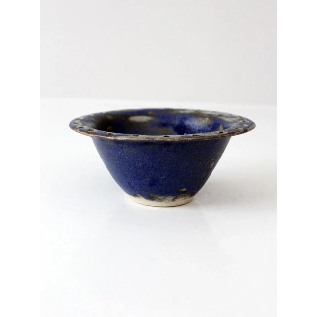 Vintage Studio Pottery Bowl For Sale - Image 4 of 10