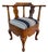 American Queen Ann Style Walnut Corner Commode Chair, Circa 1740 For Sale